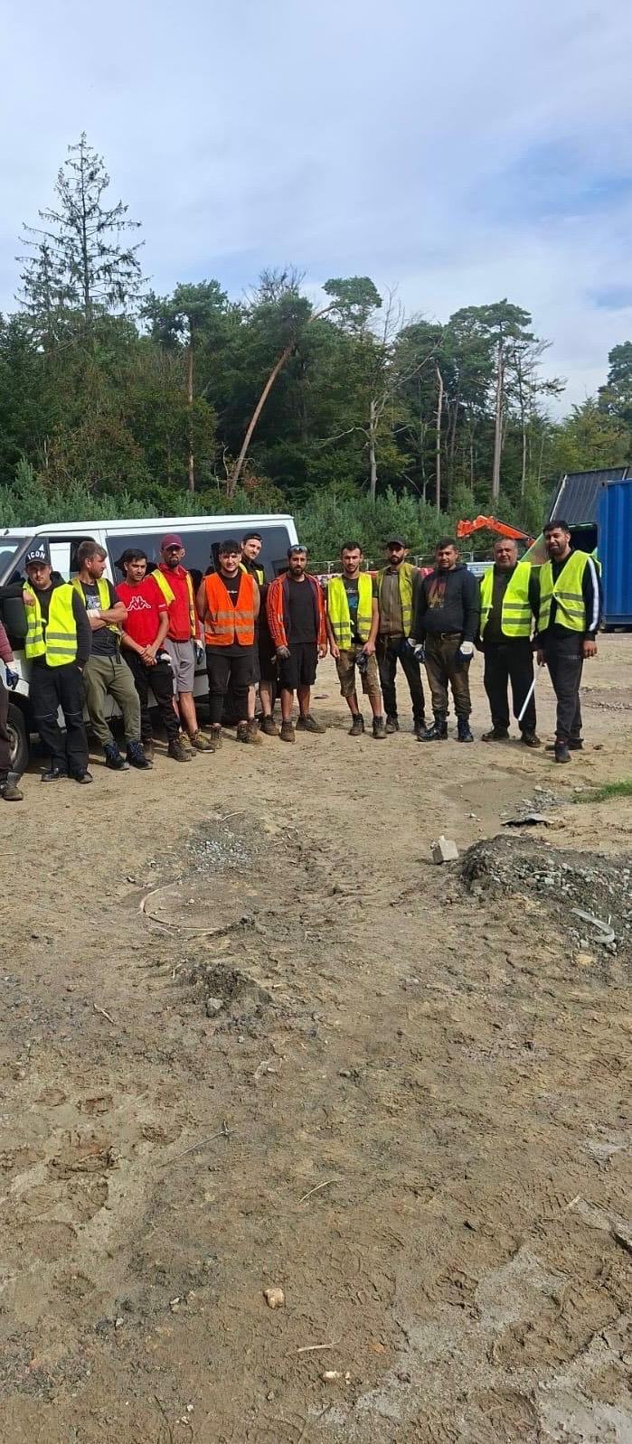 Unser Team bei der Arbeit